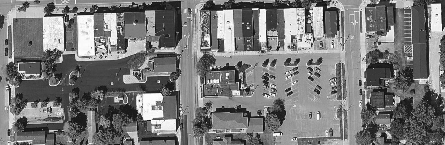 Aerial shot of Techumseh